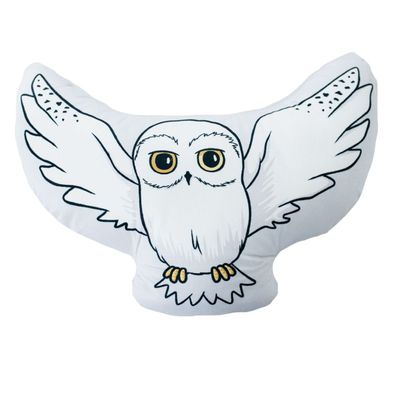 Harry Potter Flying Hedwig Formkissen 43 × 30 cm für Kinderzimmer Bett Sofa und