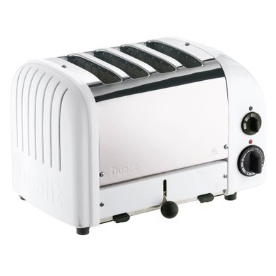 DUALIT | Toaster, NEWGEN, weiß, 4 Scheiben