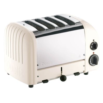 DUALIT | Toaster, NEWGEN, cremeweiß, 4 Scheiben