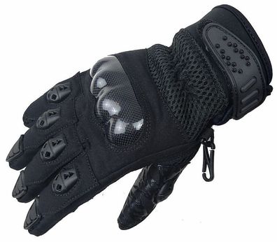Biker Fingerlose Leder Handschuhe Choppers Motorrad Fingerless Gloves XXXS-XL 