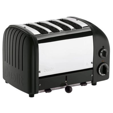 DUALIT | Toaster, NEWGEN, schwarz, 4 Scheiben
