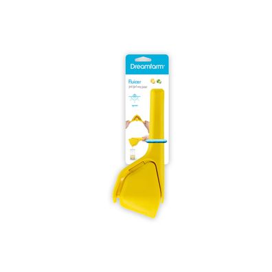 Dreamfarm | Zitronenpresse, Fluicer, gelb, 25 cm