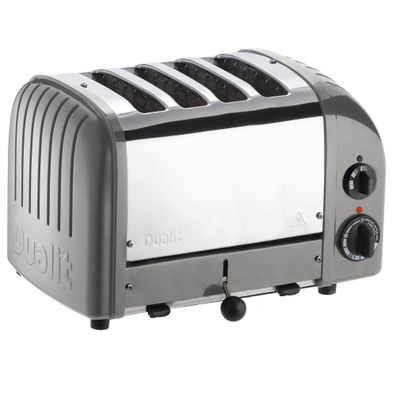 DUALIT | Toaster, NEWGEN, silber metallic, 4 Scheiben