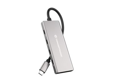 Conceptronic Hubbies17g Schnittstellen-Hub USB 3.2 Gen 2 (3.1 Gen 2) Type-C 10000 Mbi
