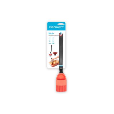 Dreamfarm | Kochpinsel, Brizzle, rot, 28 cm