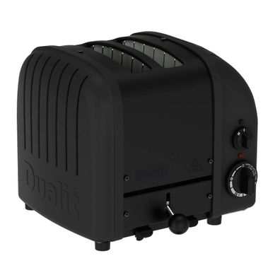 DUALIT | Toaster, NEWGEN Stealth, schwarz, 2 Scheiben