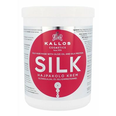 Kallos Cosmetics Kallos Silk Hair Mask With Olive Oil And Silk Protein 1000 ml