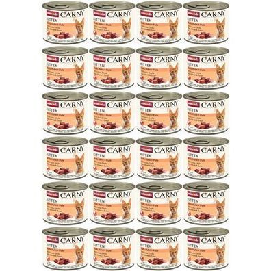 Animonda Carny Kitten Rind- und Kalbfleisch 24 x 200 g