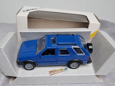 Opel Frontera blau Werbepackung von Opel Modell , Gama