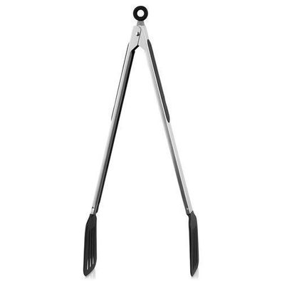 Grillzange aus Stahl, 44 cm