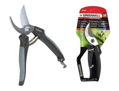 Bypass Gartenschere Astschere Baumschere SK5 Gehärteter Stahl Aluminium Griff