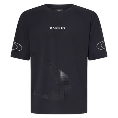 OAKLEY Bike Jersey Seeker Whip Ss pitch black - Größe: M
