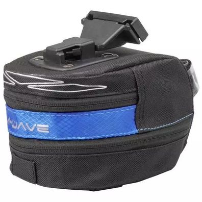 Clip-On-Satteltasche "M-WAVE Tilburg L", blau, Gr. L, durch