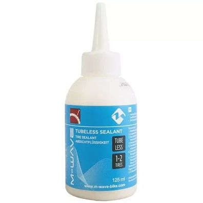 Abdichtflüssigkeit >Tubeless Sealant<, M-WAVE, 125 ml Flasch