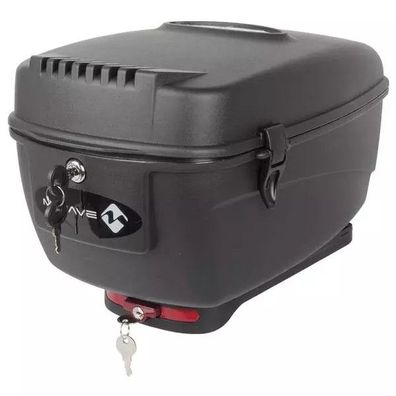 Fahrradkoffer/Topcase "M-WAVE Amsterdam BOX", Kunststoff, sc