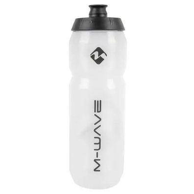 Trinkflasche M-WAVE, Kunststoff, 750 ml, schwarz/schwarz/ he