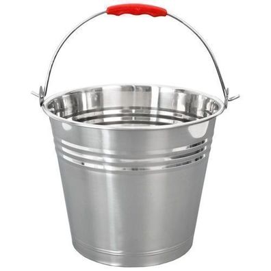 Edelstahl-Eimer 12 l