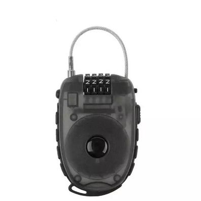 Kabelschloss, M-WAVE "LOCK `N`ROLL D 24.9" , it aufrollbarem
