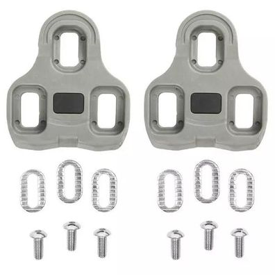 Schuhplatten-Set, LOOK-KEO compatible, grau, 5°, auf M-WAVE