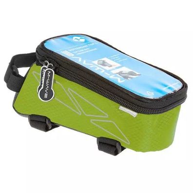 Oberrohrtasche für Smartphone "M-WAVE Rotterdam Top", grün,