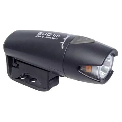 SMART Batterielampe, schwarz, 200 Lumen, weiße LED, mit Clip