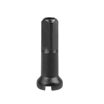 Speichen-Nippel, 14 mm, Messing, schwarz, 400 Stück in Dose