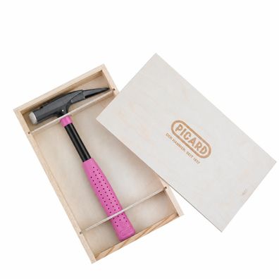PICARD Latthammer Pink Edition glatte Bahn 760g Nr. 626M in Holzkiste