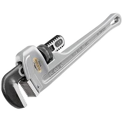 Ridgid 814 Aluminium-Rohrzange 350 mm 14 Zoll für Rohre bis 50 mm