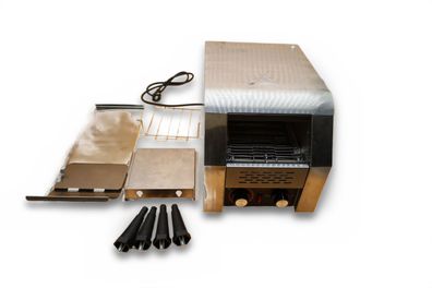 VEVOR Durchlauf-Toaster 1300 W Förderbandtoaster 150 Scheiben pro Stunde
