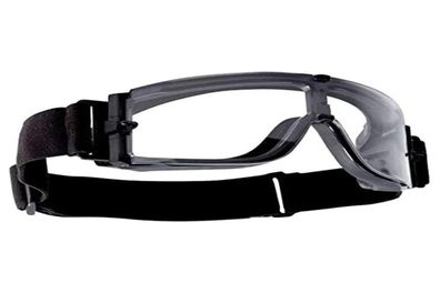 Bollé X800 Taktische Schutzbrille Schwarz Polycarbonat Panoramasicht
