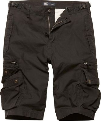 Vintage Industries Cargoshorts Gandor Shorts Black