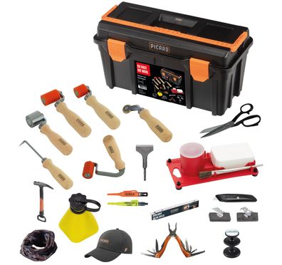 PICARD Starter Set Flachdach im Kunststoffkoffer 21-teilig Nr. 0070021-050