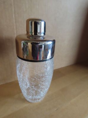 Shaker Cocktailmixer Eisglas Cocktailshaker silberfarbener Deckel