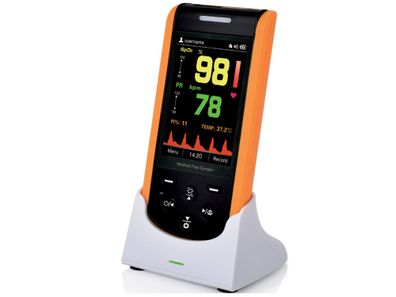 Gima OXY-110 Pulsoximeter für SpO2 und Herzfrequenz ohne Messsensor