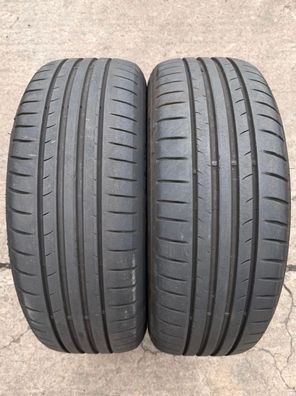 2x Sommerreifen 205/60 R16 92V Dunlop Sport BluResponse DOT23 5,7-6,4mm