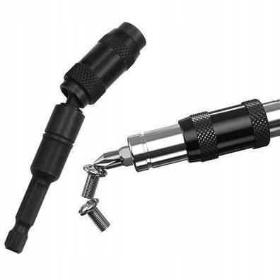 Rosfix Magnetische Winkelverlängerung 87 mm – 1/4" Bit | 20° CrV-Stahl