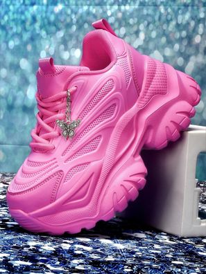 Damen-Eva-Schuhe mit dicker Sohle, 7 cm, modische, lässige, vulkanisierte Schuhe