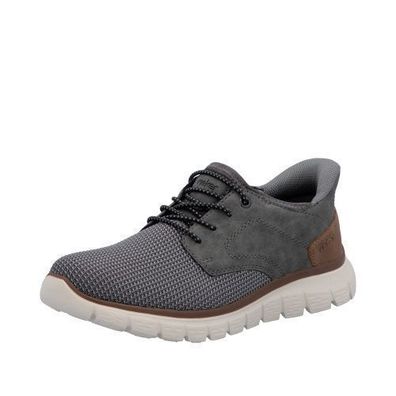 Rieker Slipper - Grau Textil