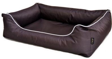 Lebon Hundebett Paula 2 - 100x75cm - Dunkelbraun