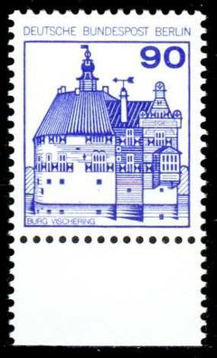 BERLIN DS BURGEN u. Schlösser Nr 588 postfrisch URA X212FDA