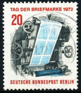 BERLIN 1972 Nr 439 zentrisch gestempelt X610D5E