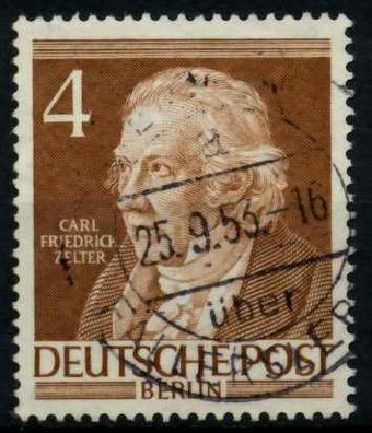 BERLIN 1952 Nr 91 gestempelt X784C0A