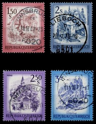 Österreich DS Schönes ÖSTERR. Nr 1439-1442 ZENT X8051DE