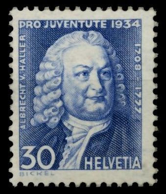 Schweiz PRO Juventute Nr 284 ungebraucht X826CB2