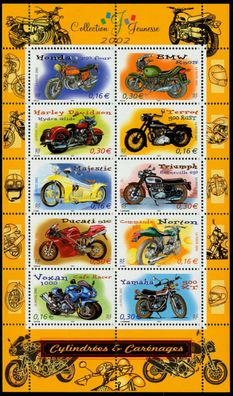 Frankreich Nr 3645KB-3654KB postfrisch Kleinbg S019982