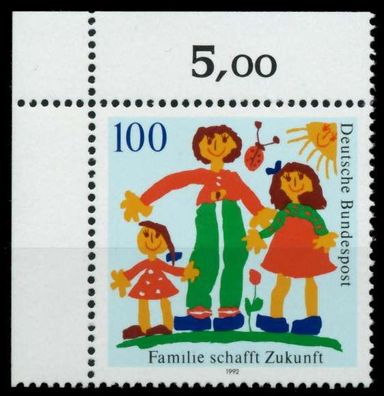 BRD 1992 Nr 1621 postfrisch ECKE-OLI X82E656