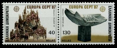 Griechenland 1987 Nr 1651A+1652A postfrisch WAAGR PAAR X91E79A