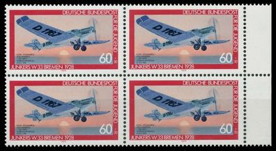BRD 1979 Nr 1007 postfrisch Viererblock SRA X7EB192