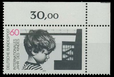 BRD 1979 Nr 1000 postfrisch ECKE-ORE X80561E