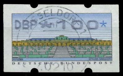 BRD ATM 1993 Nr 2-2.1-0100 zentrisch gestempelt X89612E